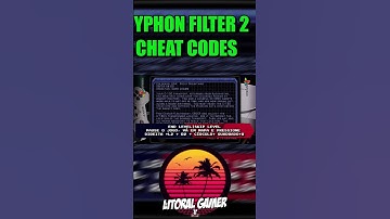 SYPHON FILTER 2 - ALL CHEAT CODES[DICAS] #shorts