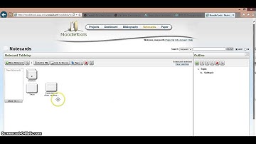 How to Use Notecards in NoodleTools