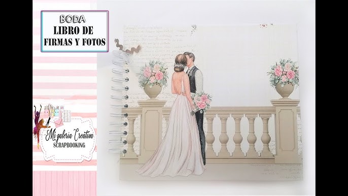 ▷ Álbum de fotos y libro de firmas de boda ❤️