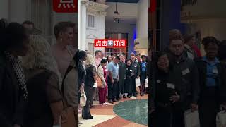 美国公民入籍仪式即将开始 #shortvideo