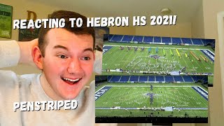 Reacting to the 2021 Hebron HS Marching Band! | Penstriped