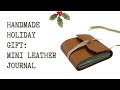 Diy bookbinding tutorial handmade accordion journal with upcycled leather