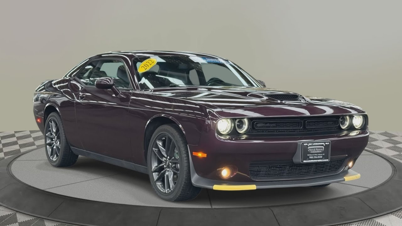 Used 2022 Dodge Challenger GT 2C3CDZKG1NH200585 Potterstown, Tewksbury, Dreahook, Lebanon