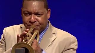 Video thumbnail of "Wynton Marsalis solo Trumpet-Second Line"