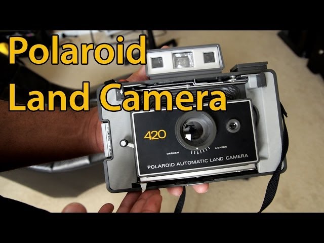 Appareil Photo Vintage Polaroid Land Camera Type 420 – Occasion