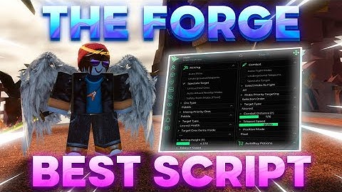 The Forge SCRIPT Gui *NO KEY* — Instant Forge, Auto Farm, Auto Quest, Teleport & More! (WORKING)