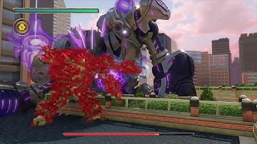 Knack 2 - 13-4 The Final Push: Xander Titan Bossfight New Haven Disable Shields Gameplay