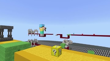 Lucky Block Race Maps for Minecraft PE