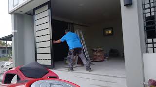 Sliding Revolving Gate Space Saver