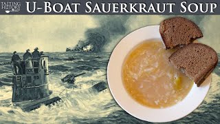 Eating on a German UBoat in WW1