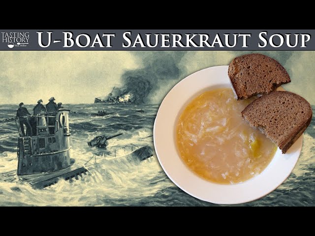 Eating on a German U-Boat in WW1 class=