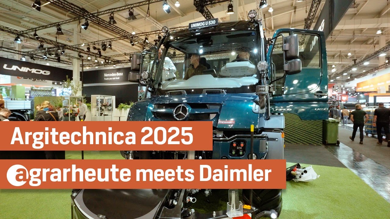 Agritechnica 2025 Daimler Trucks mit Unimog