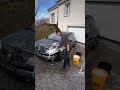 Lavage  dcontamination carrosserie avant polissage nettoyageauto viral satisfying detailing