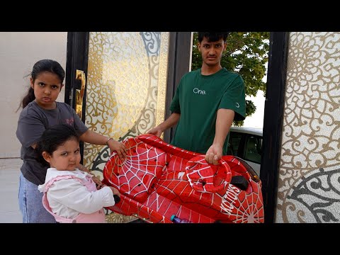 الجار المزعج يبي ياخذ سكوتر ليلى و السبب