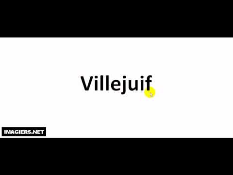 How To Pronounce French Towns And Cities = Villejuif