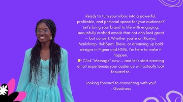 Upwork Profile Video