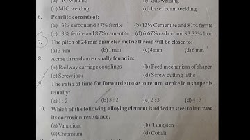 Workshop instructor previous year questions and answers