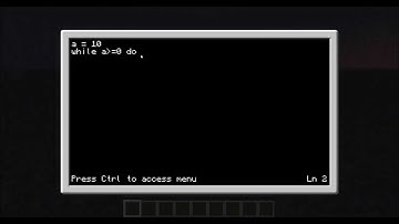 Computer Craft tutorial 5   While For Repeat   Basic loop function