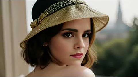 Emma Watson AI - Golden Portraits