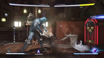 Injustice 2 sub zero dlc combo video