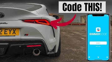 The BEST Toyota Supra A90 MOD? Code in Rear DRL