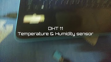 IOT based weather station using ESP 32 & DHT 11