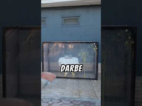 Kırılmaz camı yumurtayla