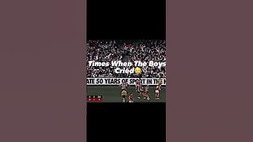 Times When The Boys Cried 😢 #afl #collingwoodfc #aflfinals #nickdaicos #sydney #swans