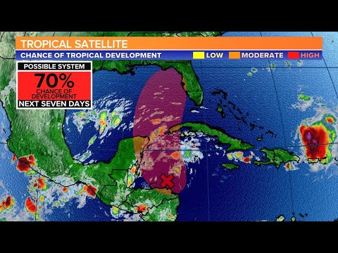 Tropical Trouble In Gulf Of Mexico?