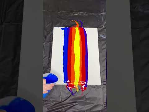 Mind-Blowing Abstract Pour