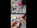 Farbverlauf Gel mit Make Up Schwamm