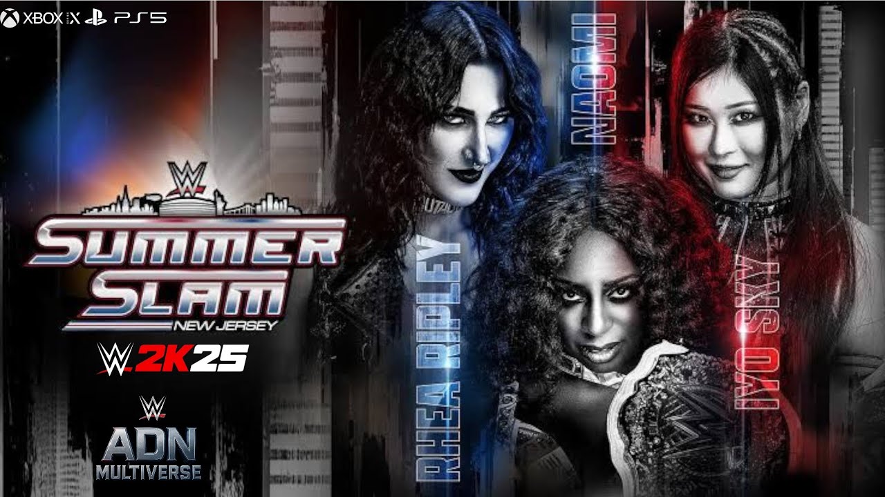 Naomi vs. Iyo SKY vs. Rhea Ripley— Triple Threat for the Women's World Championship SUMMER SLAM 2025