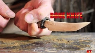 Primitive Cow Bone Knife