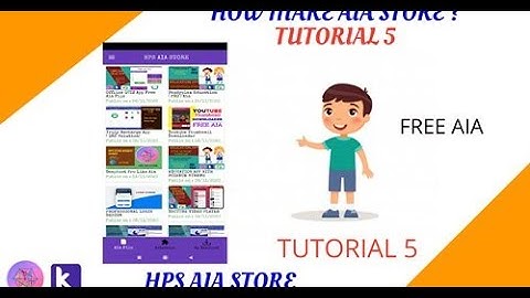Aia Store Making // Tutorial 5 //  Aia File Data Full View With ID // #appkoder  #kartikparmar