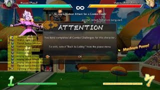 DRAGON BALL FighterZ - Merged Zamasus Combo challenge 10