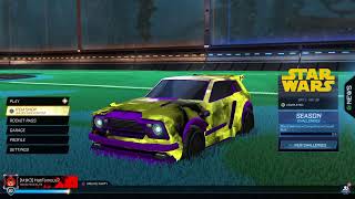 LIVE  ROCKETLEAGUE  BEST LOOKING PLAYER EVER?