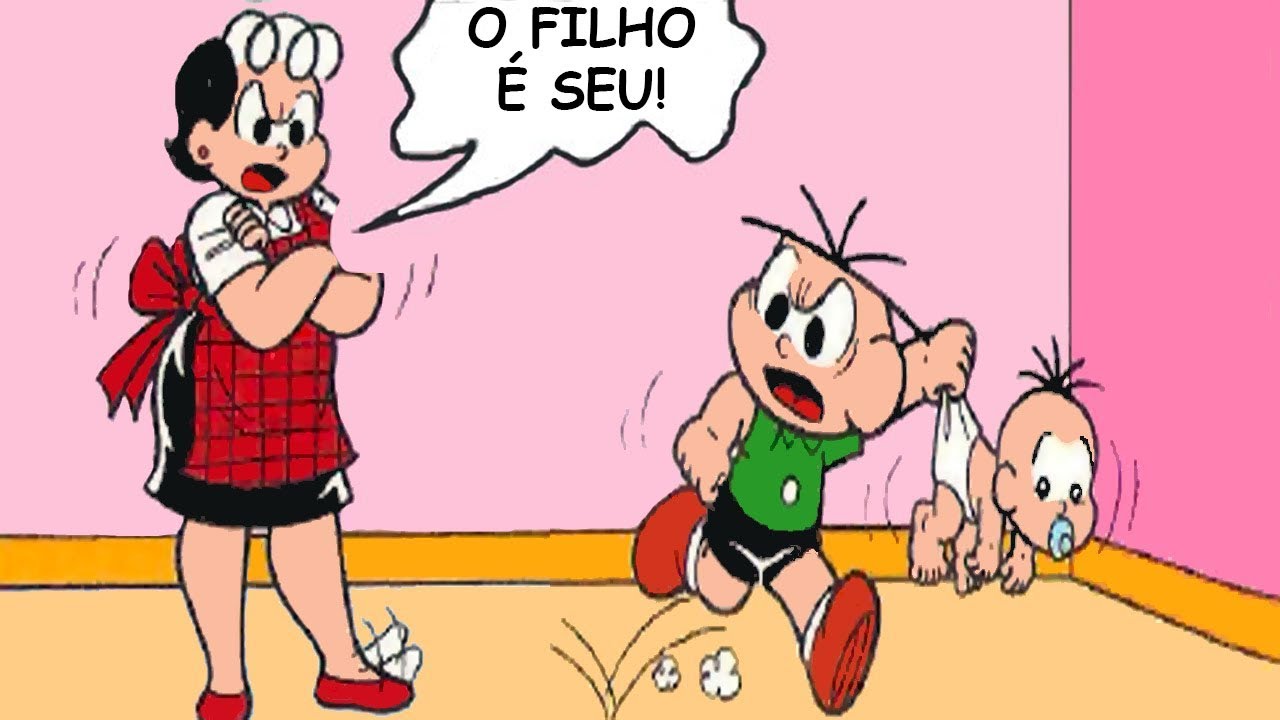 CEBOLINHA ARRANJOU UM FILHINHO... - GIBITUBE