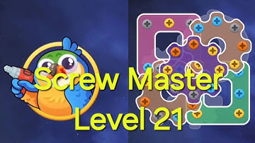 Screw Master: Nuts Jam Puzzle - Level 21