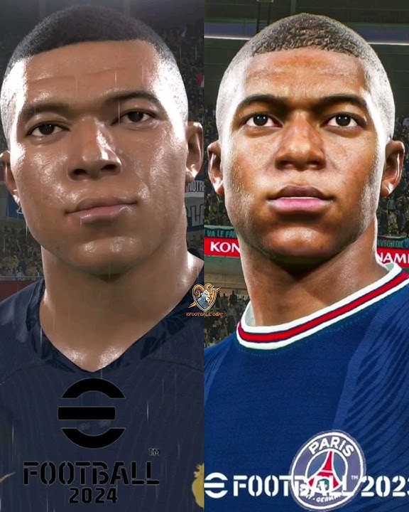 eFootball 2024 vs eFootball 2023 Graphics Comparison