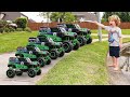 Monster Truck Kids Play Race and Smash Pretend Play