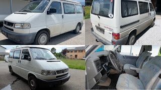 AMATEUR DEEPCLEAN and DETAIL a BARNFIND VW T4 California  10 years not moved