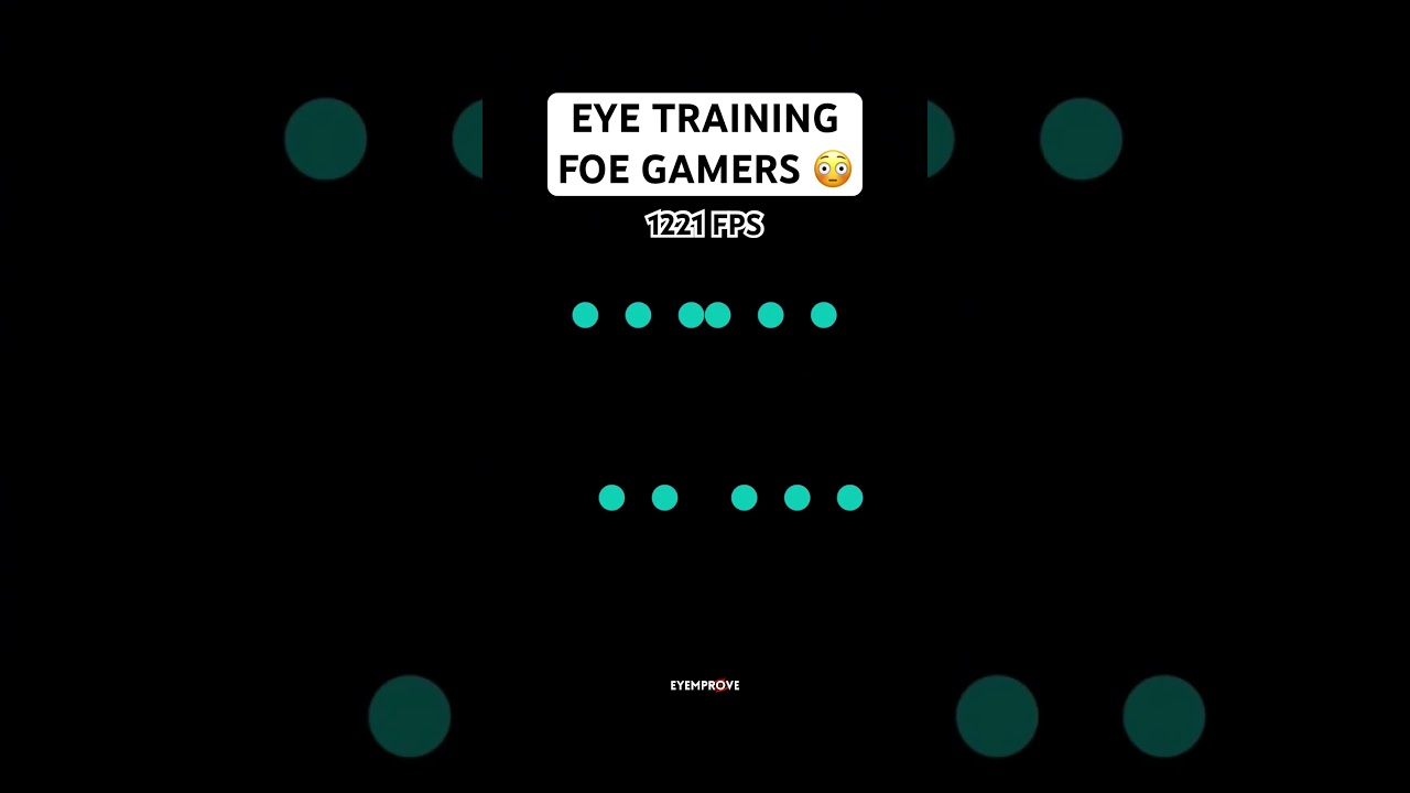 Get Better Aim with this 1221 FPS Eye Training #gaming #shorts #gamer 23 July 2025