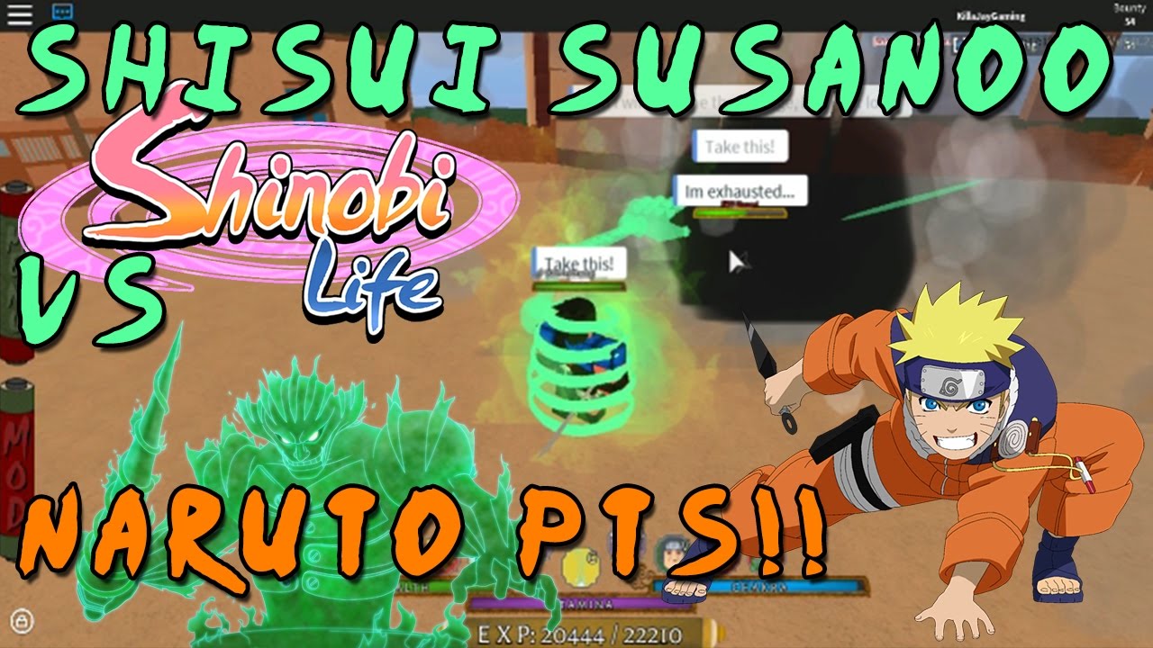 roblox shinobi life full susanoo gameplay youtube