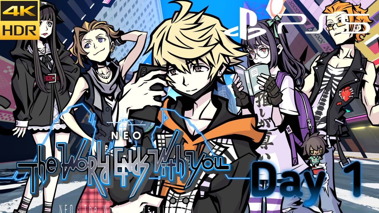 Neo The World Ends With You Day 1 PS5 4k 60fps