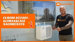 EUROM AC2401 - Klimaanlage im Fenster vom Wohnwagen / Wohnmobil nachrüsten