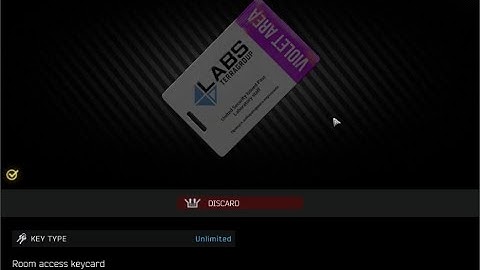 Finding The Violet Keycard and KIBA Key on Woods.