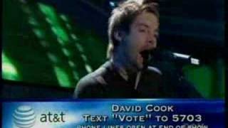 American Idol 7 - Top 3 - David Cook - Dare You To Move