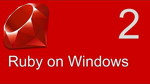 Ruby Beginner Tutorial 2 | How To Install Ruby On Windows