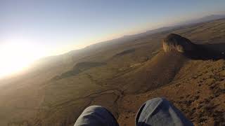 Soaring on October 8th 2020 at the Mustang mountains