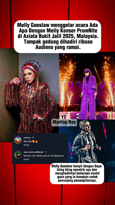 Melly Goeslaw Tampil PromNite di Malaysia
